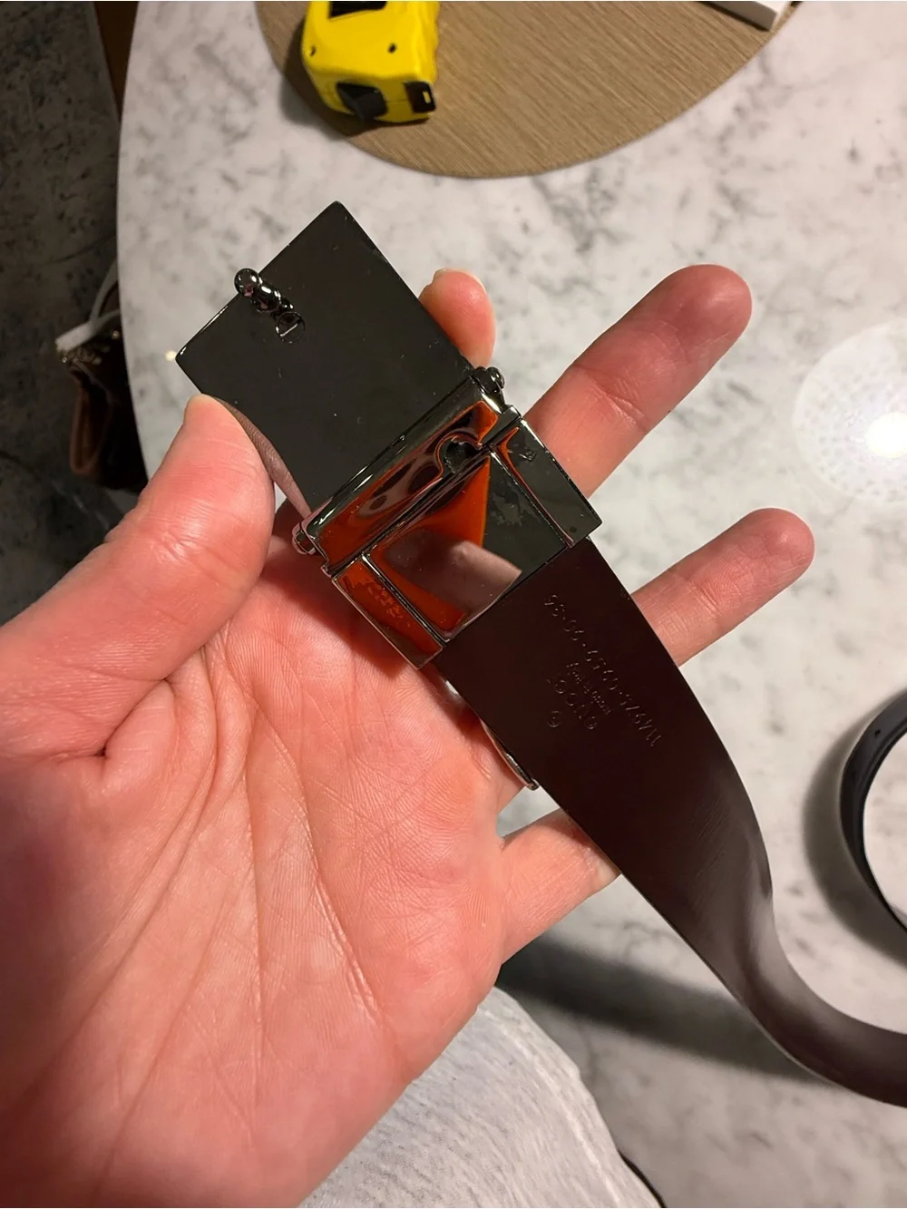 Gucci designer leather